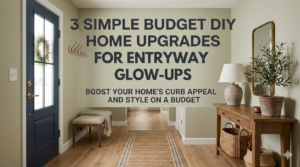 3 Simple Budget DIY Home Upgrades for Entryway Glow-Ups