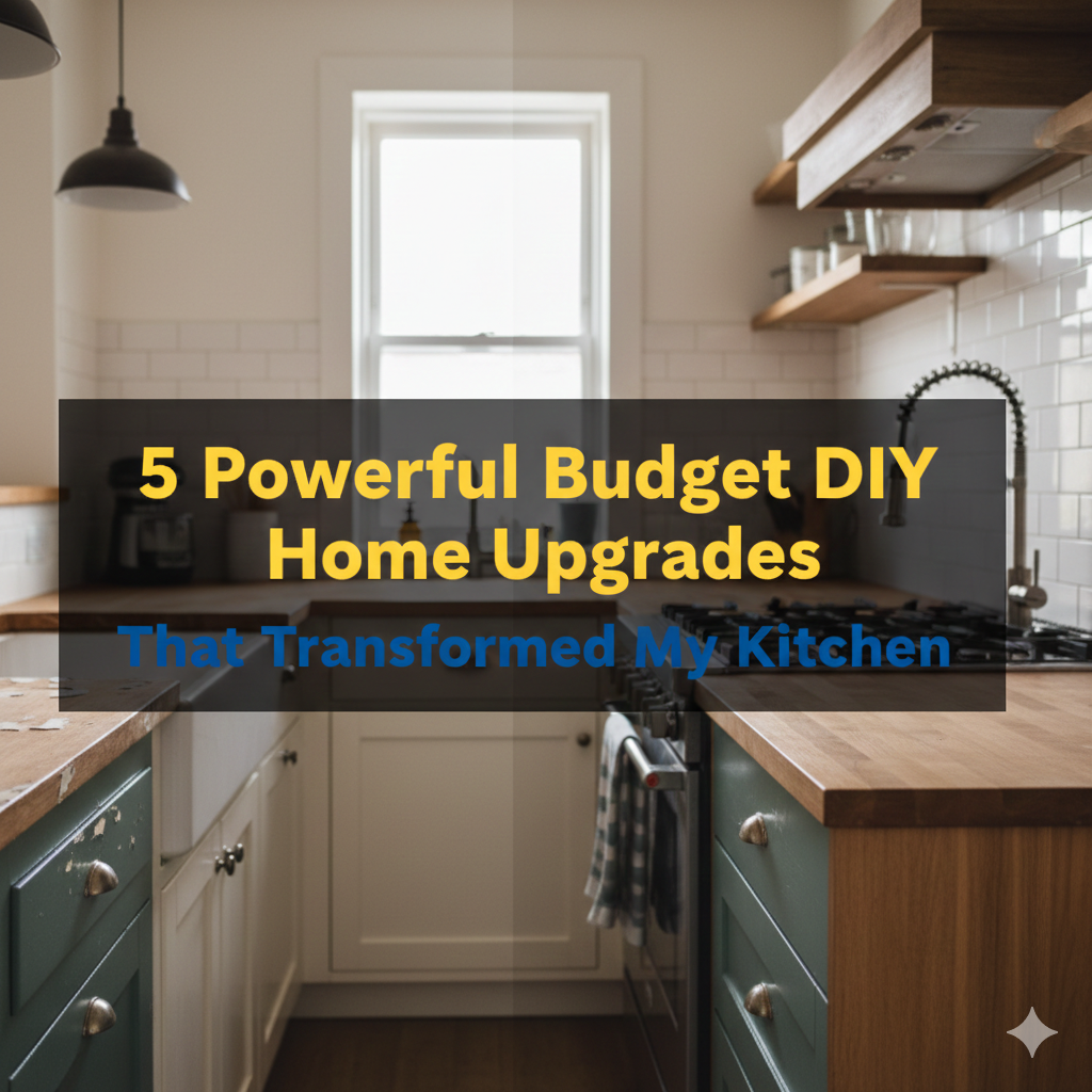 5 Powerful Budget DIY Home Upgrades That Transformed My Kitchen