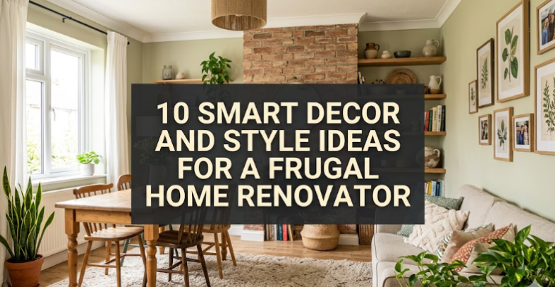 10 Smart Decor and Style Ideas for a Frugal Home Renovator
