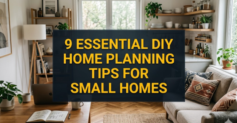 9 Essential DIY Home Planning Tips for Small Homes
