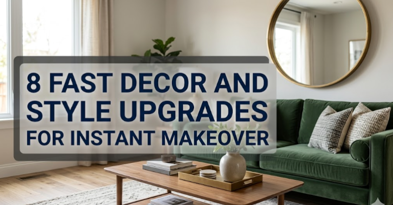 8 Fast Decor and Style Upgrades for Instant Makeover