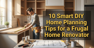 10 Smart DIY Home Planning Tips for a Frugal Home Renovator