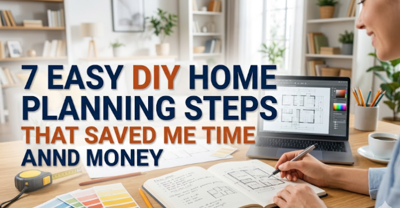 7 Easy DIY Home Planning Steps That Saved Me Time and Money