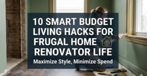 10 Smart Budget Living Hacks for a Frugal Home Renovator Life