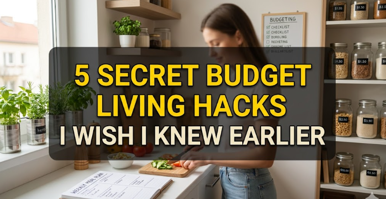 5 Secret Budget Living Hacks I Wish I Knew Earlier