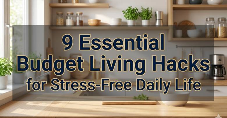 9 Essential Budget Living Hacks for Stress-Free Daily Life