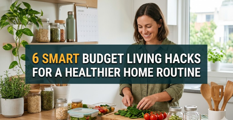 6 Smart Budget Living Hacks for a Healthier Home Routine