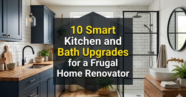 10 Smart Kitchen and Bath Upgrades for a Frugal Home Renovator