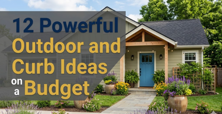 12 Powerful Outdoor and Curb Ideas on a Budget