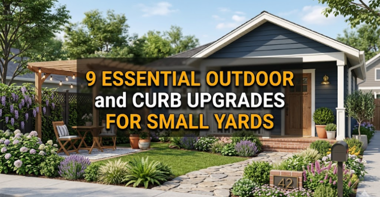 9 Essential Outdoor and Curb Upgrades for Small Yards