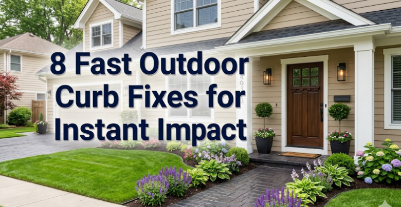 8 Fast Outdoor and Curb Fixes for Instant Impact