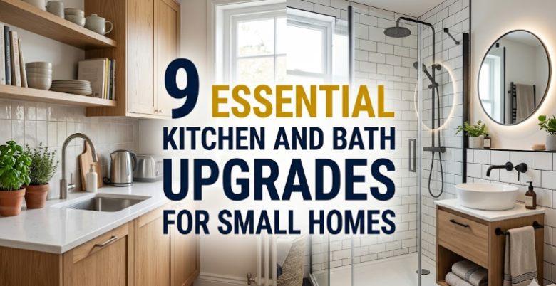9 Essential Kitchen and Bath Upgrades for Small Homes