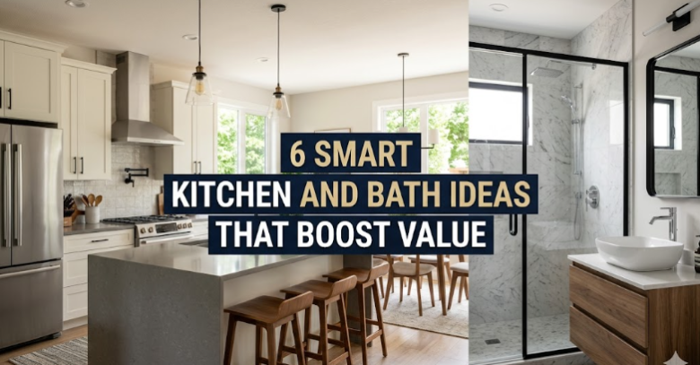 6 Smart Kitchen and Bath Ideas That Boost Value