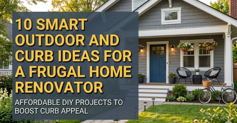10 Smart Outdoor and Curb Ideas for a Frugal Home Renovator
