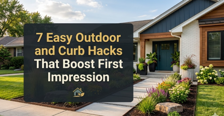 7 Easy Outdoor and Curb Hacks That Boost First Impression